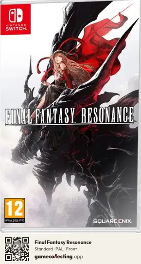 Final Fantasy Resonance Nintendo Switch, PAL box front