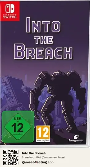 Into the Breach Nintendo Switch, Germany box front