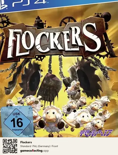 Flockers PlayStation 4, Germany box front