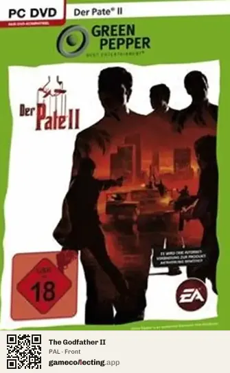 The Godfather II Computer, PAL box front