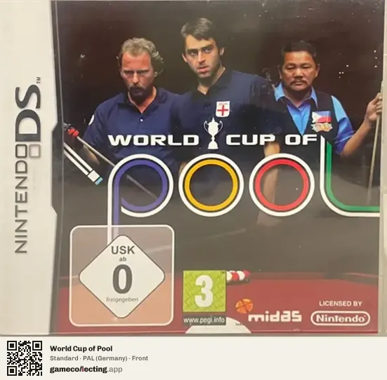 World Cup of Pool Nintendo DS, Germany box front