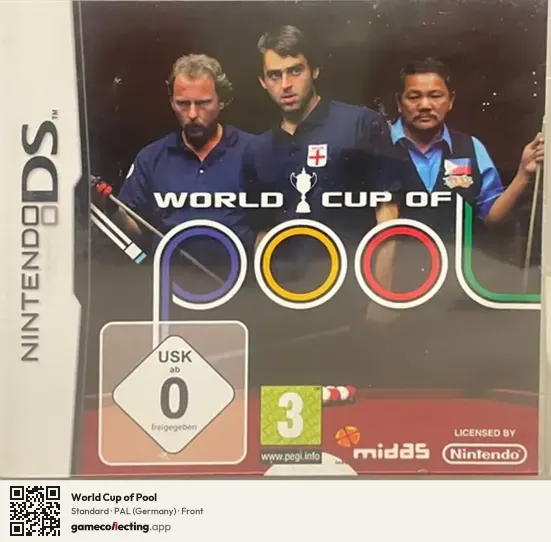 World Cup of Pool Nintendo DS, Germany box front