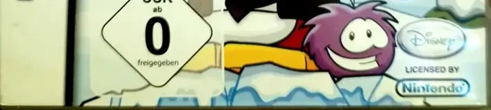 Club Penguin: Elite Penguin Force, the USK square on its front