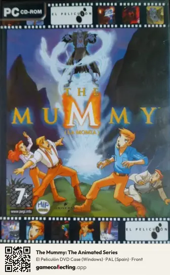 The Mummy: The Animated Series Computer, Spain box front