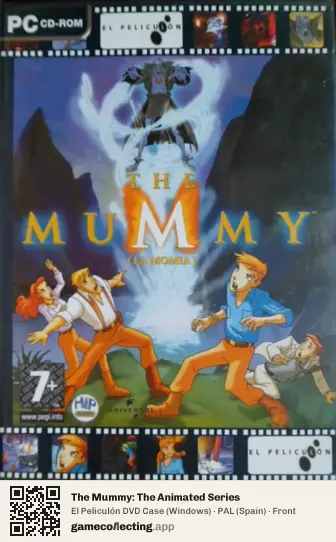 The Mummy: The Animated Series Computer, Spain box front