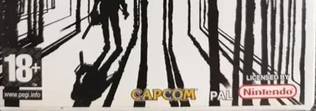 Resident Evil 4, the PEGI square on its front