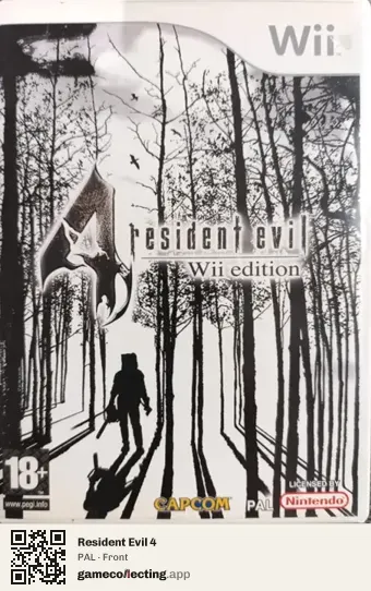 Resident Evil 4 Nintendo Wii, PAL box front