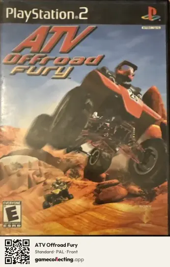 ATV Offroad Fury PlayStation 2, PAL box front