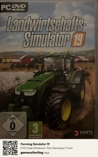 Farming Simulator 19 Computer, Germany box front