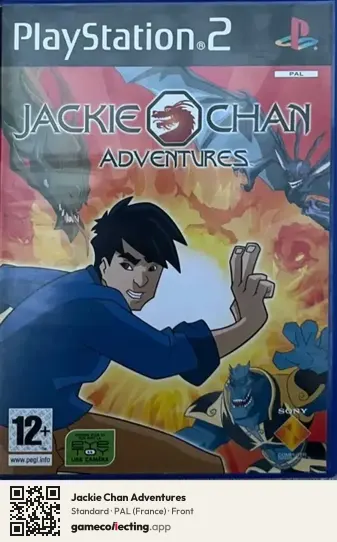 Jackie Chan Adventures PlayStation 2, France box front