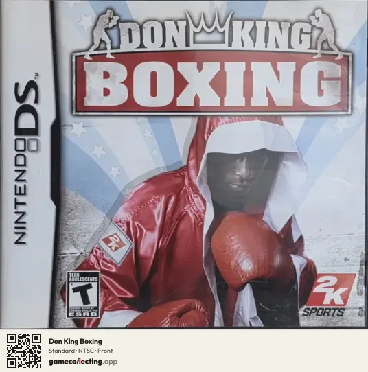 Don King Boxing Nintendo DS, NTSC box front