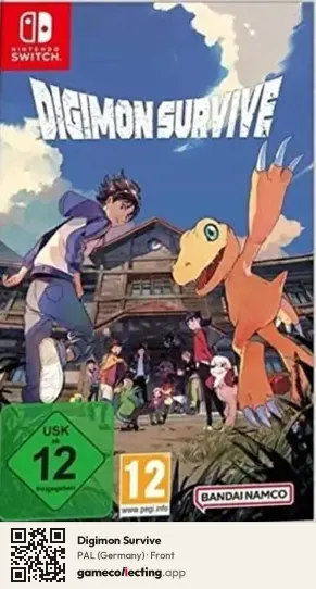 Digimon Survive Nintendo Switch, Germany box front