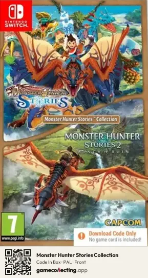 Monster Hunter Stories Collection Nintendo Switch, PAL box front