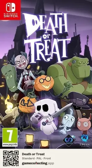 Death or Treat Nintendo Switch, PAL box front