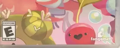 Ooblets, the ESRB box on its front