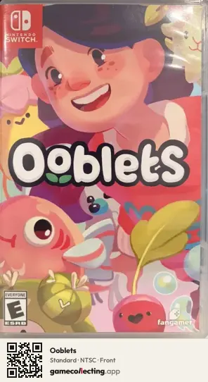 Ooblets Nintendo Switch, NTSC box front