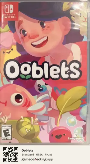 Ooblets Nintendo Switch, NTSC box front