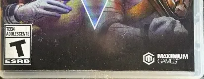 Power Rangers: Battle for the Grid, the ESRB box on its front