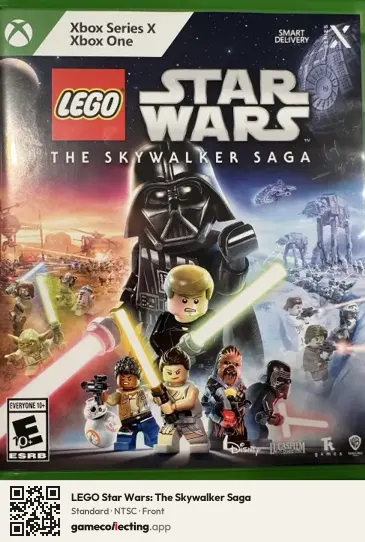 LEGO Star Wars: The Skywalker Saga Xbox Series X, NTSC box front