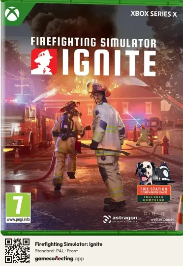 Firefighting Simulator: Ignite Xbox Series X, PAL box front