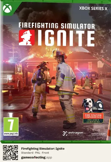 Firefighting Simulator: Ignite Xbox Series X, PAL box front