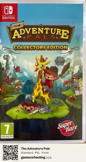 The Adventure Pals Nintendo Switch, PAL box front