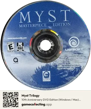 Myst Trilogy Computer, NTSC disc
