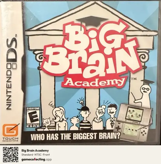 Big Brain Academy Nintendo DS, NTSC box front