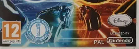 Tron: Evolution: Battle Grids, the PEGI square on its front