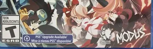 Cris Tales, the ESRB box on its front