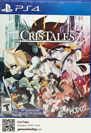 Cris Tales PlayStation 4, NTSC box front