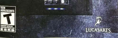Star Wars: The Force Unleashed II, the ESRB box on its front