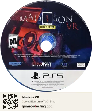 Madison VR PlayStation 5, NTSC disc