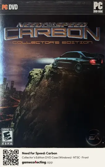Need for Speed: Carbon Computer, NTSC box front