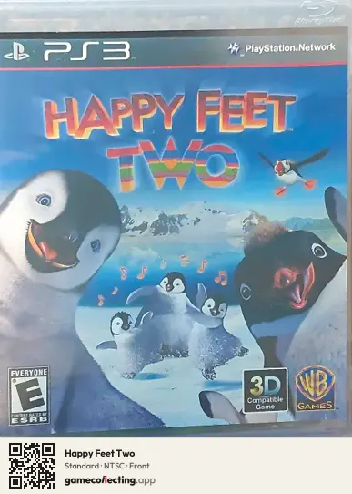 Happy Feet Two PlayStation 3, NTSC box front
