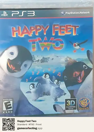 Happy Feet Two PlayStation 3, NTSC box front