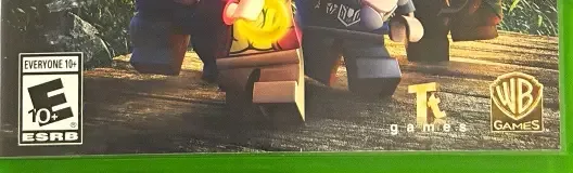 LEGO The Hobbit, the ESRB box on its front