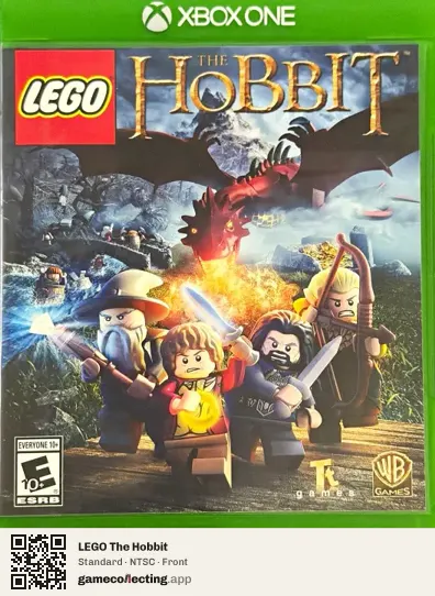 LEGO The Hobbit Xbox One, NTSC box front