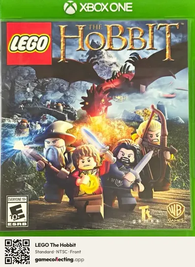 LEGO The Hobbit Xbox One, NTSC box front