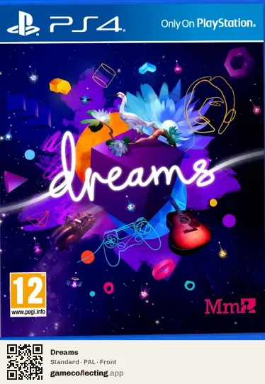 Dreams PlayStation 4, PAL box front