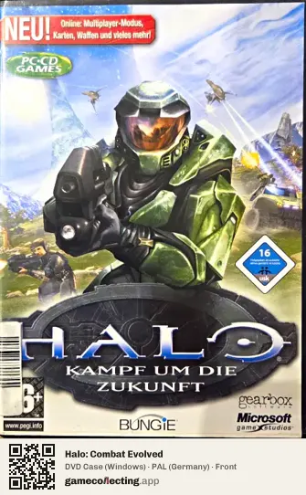 Halo: Combat Evolved Computer, Germany box front