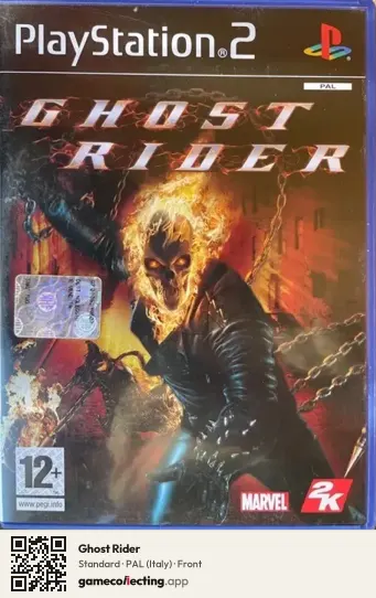 Ghost Rider PlayStation 2, Italy box front