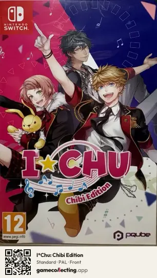 I*Chu: Chibi Edition Nintendo Switch, PAL box front