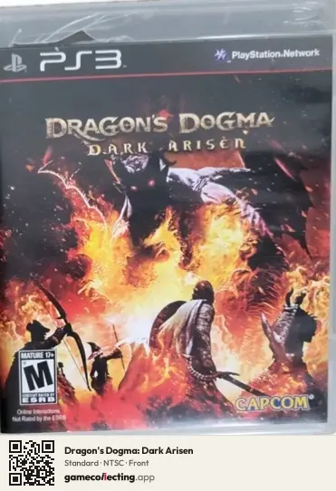 Dragon's Dogma: Dark Arisen PlayStation 3, NTSC box front