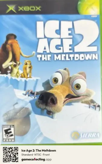 Ice Age 2: The Meltdown Xbox, NTSC box front