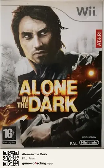Alone in the Dark Nintendo Wii, PAL box front