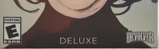 Gris, the ESRB box on its front