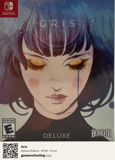 Gris Nintendo Switch, NTSC box front