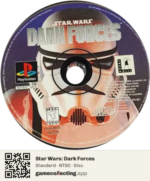 Star Wars: Dark Forces PlayStation, NTSC disc