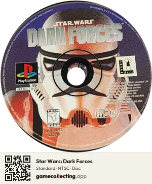 Star Wars: Dark Forces PlayStation, NTSC disc